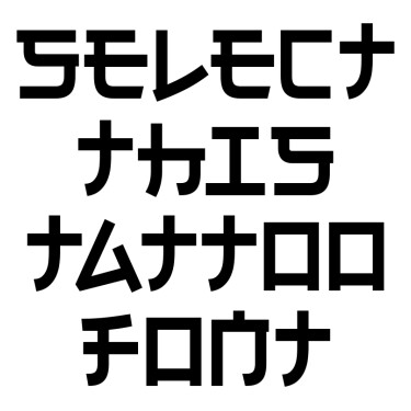 Japan kanji font